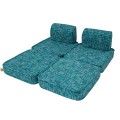 Tangle Pocket Basic Kids Sofa, Lagoon Blue