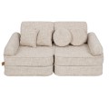 Tangle Pocket Plus Kids Sofa, Marshmallow Beige