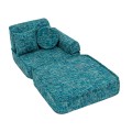 Tangle Pocket Plus Kids Sofa, Lagoon Blue
