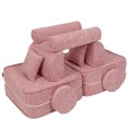 Tangle Pocket Plus Kids Sofa, Bubblegum Pink