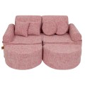 Tangle Pocket Max Kids Sofa, Bubblegum Pink