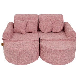 Tangle Pocket Max Kids Sofa, Bubblegum Pink
