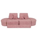 Tangle Pocket Max Kids Sofa, Bubblegum Pink