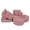 Tangle Pocket Max Kids Sofa, Bubblegum Pink