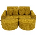 Tangle Pocket Max Kids Sofa, Honey Mustard