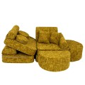 Tangle Pocket Max Kids Sofa, Honey Mustard