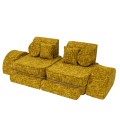 Tangle Pocket Max Kids Sofa, Honey Mustard