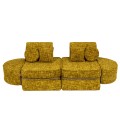 Tangle Pocket Max Kids Sofa, Honey Mustard