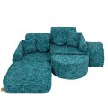 Tangle Pocket Max Kids Sofa, Lagoon Blue