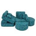 Tangle Pocket Max Kids Sofa, Lagoon Blue