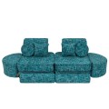 Tangle Pocket Max Kids Sofa, Lagoon Blue
