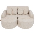 Tangle Pocket Max Kids Sofa, Marshmallow Beige