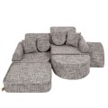 Tangle Pocket Max Kids Sofa, Moon Grey