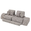 Tangle Pocket Max Kids Sofa, Moon Grey