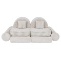 Churros Pocket Max Kids Sofa, Cotton Candy White