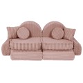 Churros Pocket Max Kids Sofa, Ruby Chocolate Pink