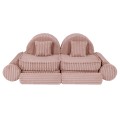 Churros Pocket Max Kids Sofa, Ruby Chocolate Pink