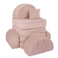Churros Pocket Max Kids Sofa, Ruby Chocolate Pink