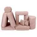 Churros Pocket Max Kids Sofa, Ruby Chocolate Pink