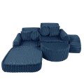 Churros Pocket Max Kids Sofa, Midnight Blue