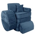 Churros Pocket Max Kids Sofa, Midnight Blue