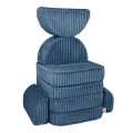 Churros Pocket Max Kids Sofa, Midnight Blue