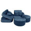 Churros Pocket Max Kids Sofa, Midnight Blue