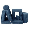 Churros Pocket Max Kids Sofa, Midnight Blue