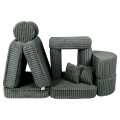 Churros Pocket Max Kids Sofa, Pine Forest Green