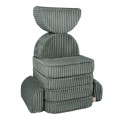 Churros Pocket Max Kids Sofa, Pine Forest Green