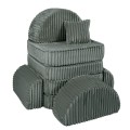 Churros Pocket Max Kids Sofa, Pine Forest Green