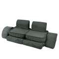 Churros Pocket Max Kids Sofa, Pine Forest Green