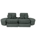 Churros Pocket Max Kids Sofa, Pine Forest Green