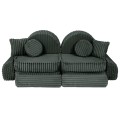 Churros Pocket Max Kids Sofa, Pine Forest Green