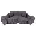 Churros Pocket Max Kids Sofa, Jurassic Grey