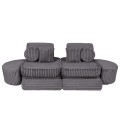 Churros Pocket Max Kids Sofa, Jurassic Grey