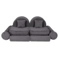 Churros Pocket Max Kids Sofa, Jurassic Grey