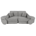 Churros Pocket Max Kids Sofa, Moon Dust Grey