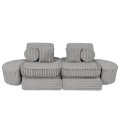 Churros Pocket Max Kids Sofa, Moon Dust Grey