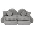 Churros Pocket Max Kids Sofa, Moon Dust Grey