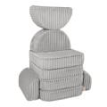 Churros Pocket Max Kids Sofa, Moon Dust Grey