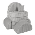 Churros Pocket Max Kids Sofa, Moon Dust Grey