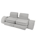 Churros Pocket Max Kids Sofa, Moon Dust Grey