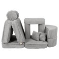 Churros Pocket Max Kids Sofa, Moon Dust Grey