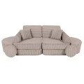 Churros Pocket Max Kids Sofa, Pebble Beige