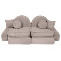 Churros Pocket Max Kids Sofa, Pebble Beige