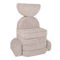 Churros Pocket Max Kids Sofa, Pebble Beige