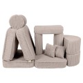 Churros Pocket Max Kids Sofa, Pebble Beige