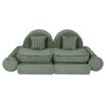 Churros Pocket Max Kids Sofa, Olive Sage Green