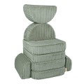 Churros Pocket Max Kids Sofa, Olive Sage Green
